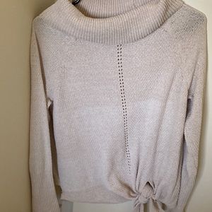 Mock neck sweater